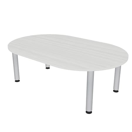 Skutchi Designs 45.25 in W, 71.5 in L, 29 in H, Engineered Wood Top, White HAR-RAC-46X72-PT-WC